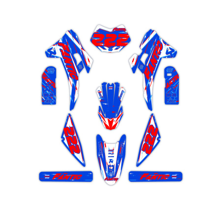 Fantic motorcycle graphics | Custom sticker kit