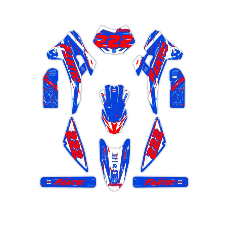 Grafiche moto Fantic | Kit adesivi Personalizzati