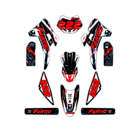 Grafiche moto Fantic | Kit adesivi Personalizzati