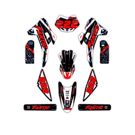 Grafiche moto Fantic | Kit adesivi Personalizzati