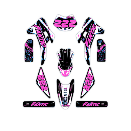 Grafiche moto Fantic | Kit adesivi Personalizzati