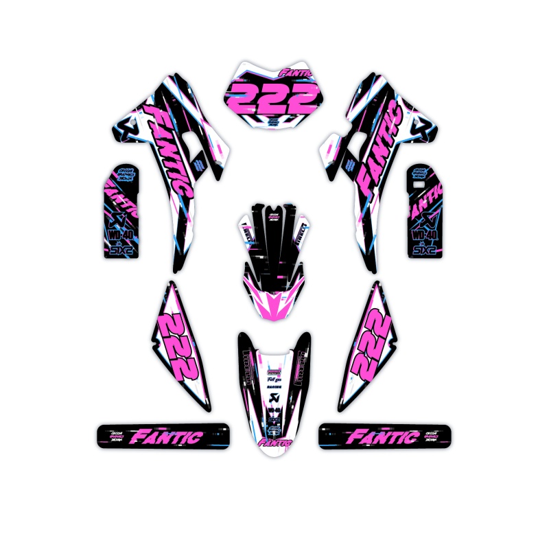 Grafiche moto Fantic | Kit adesivi Personalizzati