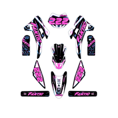 Grafiche moto Fantic | Kit adesivi Personalizzati