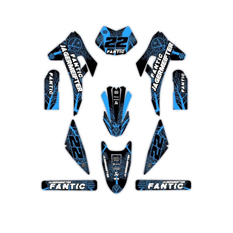 Grafiche moto Fantic | Kit adesivi Personalizzati