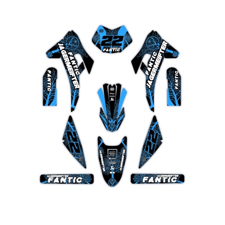 Grafiche moto Fantic | Kit adesivi Personalizzati