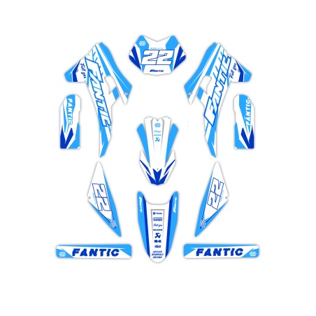 Grafiche moto Fantic | Kit adesivi Personalizzati