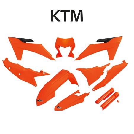 Plastiche per moto Ktm